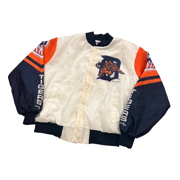 Vintage 1989 Rare Chalk Line Detroit Tigers MLB Fanimation Jacket Men's Size XL - Picture 4 of 9